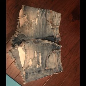 American eagle high rise shorts size 4